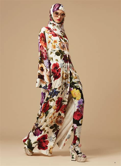 dolce gabbana abaya collection